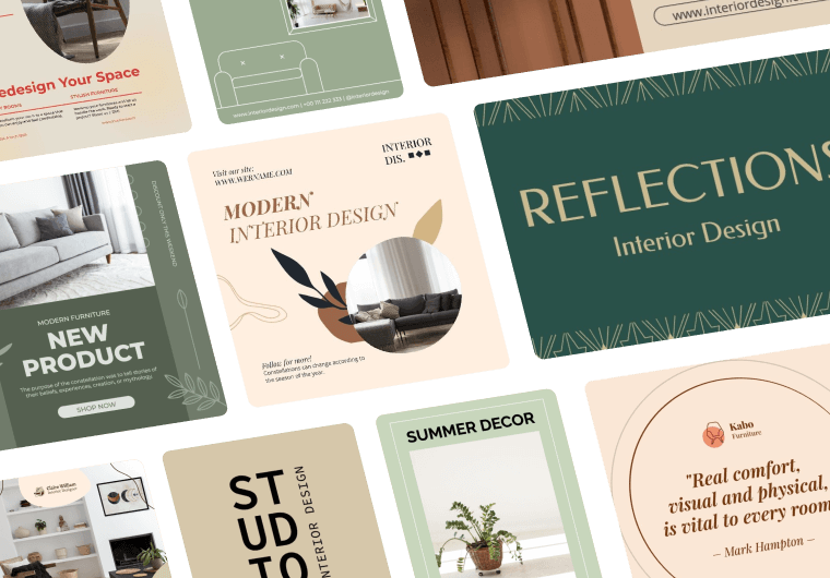Free Diseño de interiores collage image for Wepik's online editor